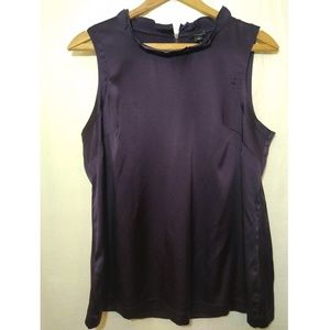 Ann Taylor NWT Sleeveless Silk top size large